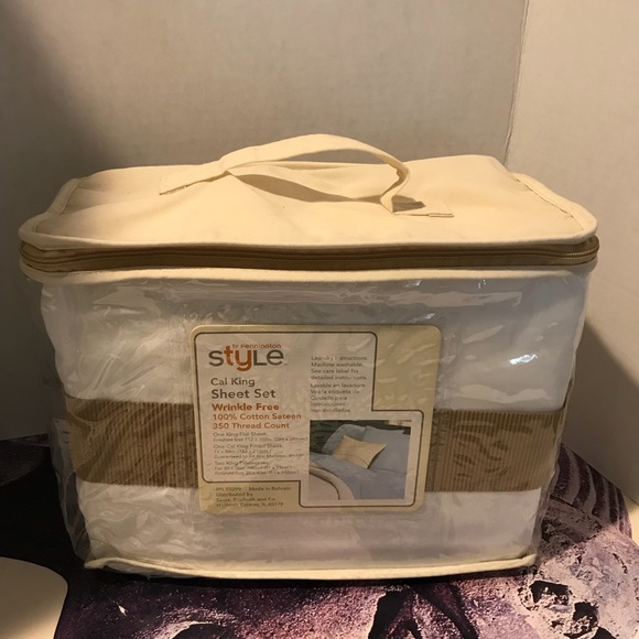 VINTAGE TY PENNINGTON STYLE CAL KING SHEET SET. - Picture 7 of 8